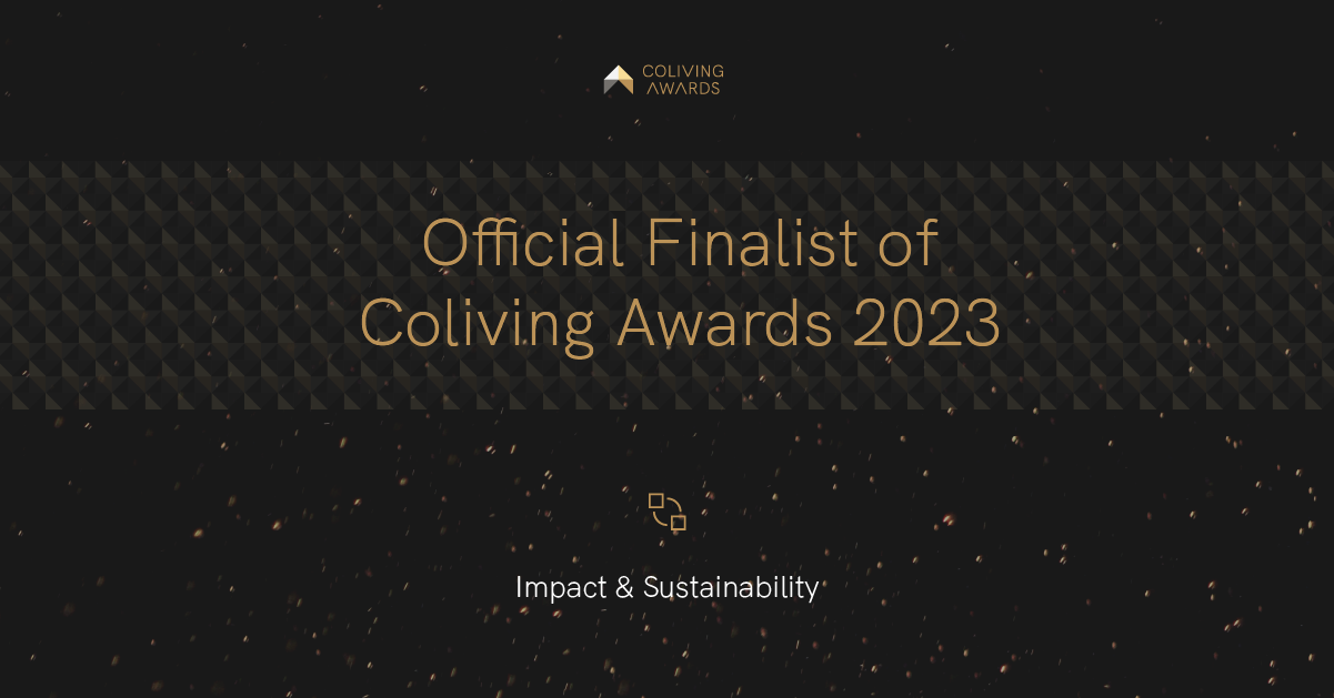 Coliving Awards Impact and sustainability