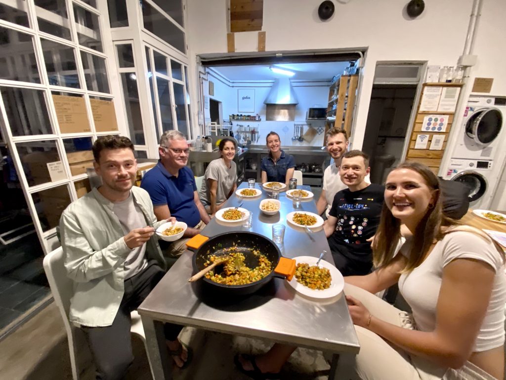 Community Dinner Coliving Canarias
