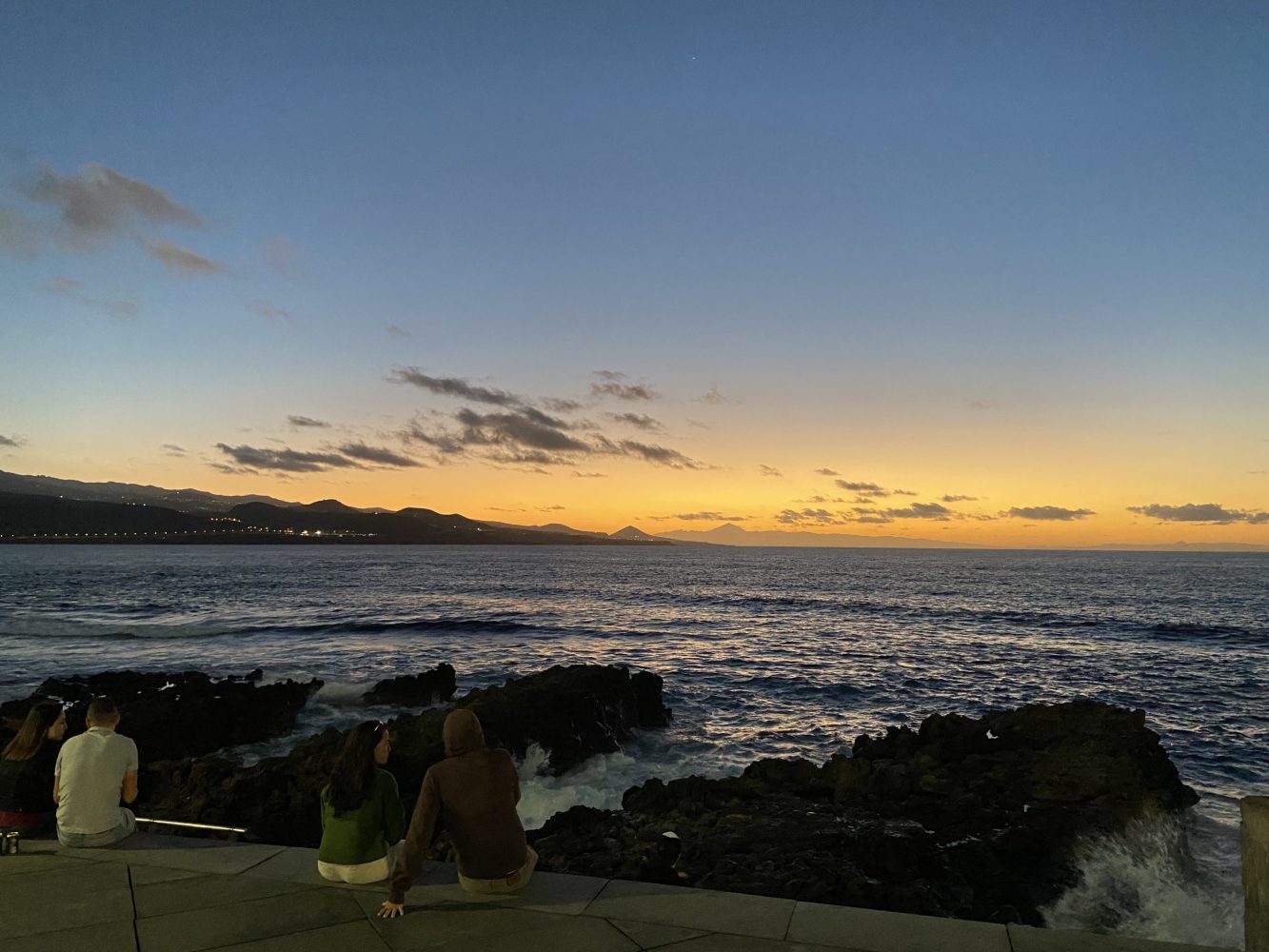 Atardecer en La Playa de Las Canteras