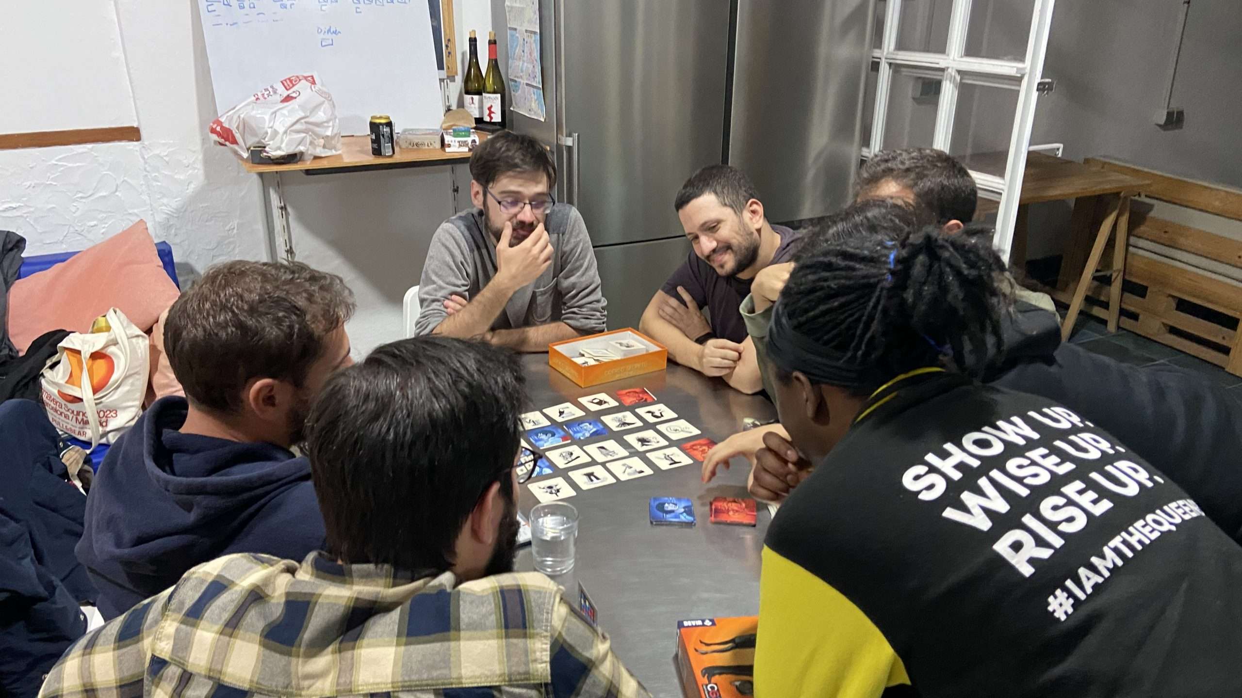 Board Game Night in a community Coliving in Spain
