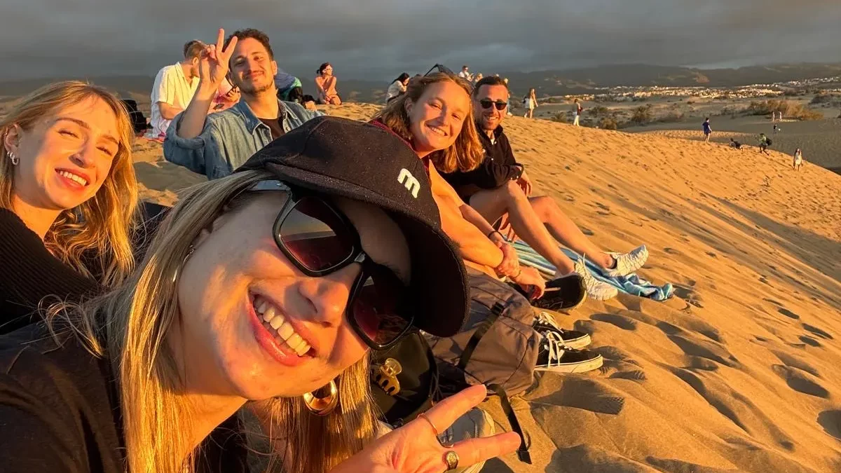 Visita al Sur de Gran Canaria, comunidad del Coliving de EcoIsleta